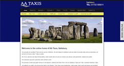 Desktop Screenshot of aa-taxis.com